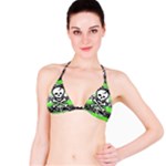 Deathrock Skull Bikini Top