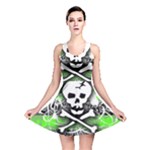 Deathrock Skull Reversible Skater Dress