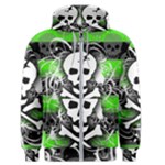 Deathrock Skull Men s Zipper Hoodie