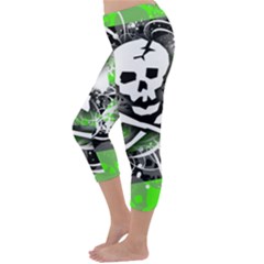Capri Winter Leggings Back Capri Winter Leggings Back