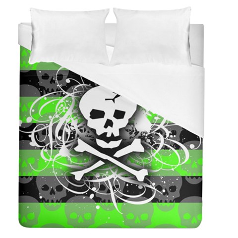 Deathrock Skull Duvet Cover (Queen Size) from ArtsNow.com