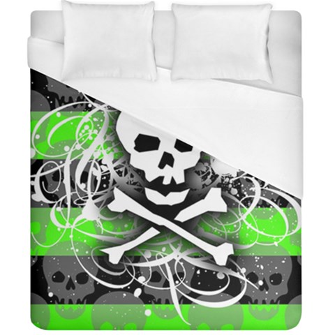 Deathrock Skull Duvet Cover (California King Size) from ArtsNow.com