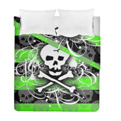 Deathrock Skull Duvet Cover Double Side (Full/ Double Size) from ArtsNow.com