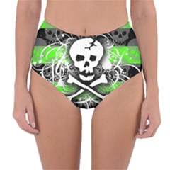 Reversible High-Waist Bikini Bottoms 