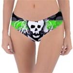 Deathrock Skull Reversible Classic Bikini Bottoms