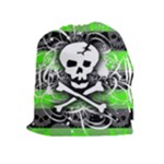 Deathrock Skull Drawstring Pouch (XL)