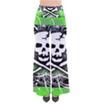 Deathrock Skull So Vintage Palazzo Pants