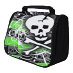 Deathrock Skull Full Print Travel Pouch (Small)