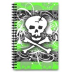 Deathrock Skull 5.5  x 8.5  Notebook