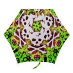 Deathrock Skull & Crossbones Mini Folding Umbrella