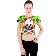 Crew Neck Crop Top 