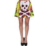 Deathrock Skull & Crossbones Skater Skirt