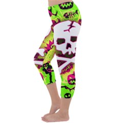 Capri Winter Leggings Back Capri Winter Leggings Back