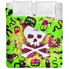 Deathrock Skull & Crossbones Duvet Cover Double Side (California King Size) from ArtsNow.com