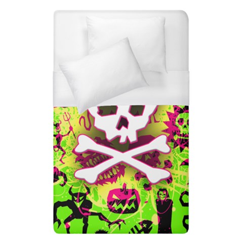 Deathrock Skull & Crossbones Duvet Cover (Single Size) from ArtsNow.com
