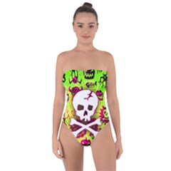 Tie Back One Piece Swimsuit 