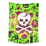 Deathrock Skull & Crossbones Medium Tapestry