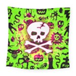 Deathrock Skull & Crossbones Square Tapestry (Large)