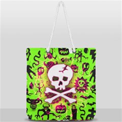 Full Print Rope Handle Tote (Large) 