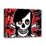 Emo Girl Skull Deluxe Canvas 16  x 12  (Stretched) 