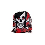 Emo Girl Skull Drawstring Pouch (Small)