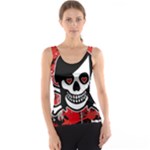 Emo Girl Skull Tank Top