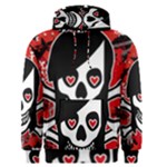 Emo Girl Skull Men s Pullover Hoodie