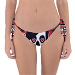 Emo Girl Skull Reversible Bikini Bottom