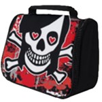 Emo Girl Skull Full Print Travel Pouch (Big)