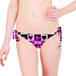 Emo Scene Girl Skull Bikini Bottom