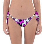 Emo Scene Girl Skull Reversible Bikini Bottom