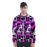 Emo Scene Girl Skull Men s Windbreaker