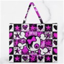 Zipper Large Tote Bag 