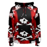 Emo Skull Women s Pullover Hoodie