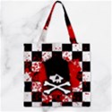 Zipper Grocery Tote Bag 