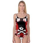 Emo Skull Camisole Leotard 