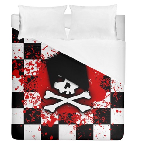 Emo Skull Duvet Cover (Queen Size) from ArtsNow.com