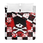 Emo Skull Duvet Cover Double Side (Full/ Double Size)