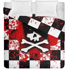 Emo Skull Duvet Cover Double Side (King Size) from ArtsNow.com