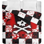 Emo Skull Duvet Cover Double Side (King Size)