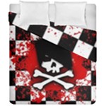 Emo Skull Duvet Cover Double Side (California King Size)