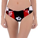 Emo Skull Reversible Classic Bikini Bottoms