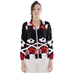 Emo Skull Women s Windbreaker