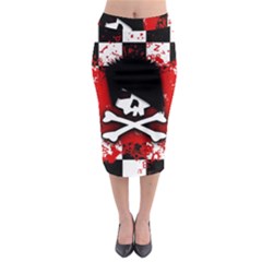 Midi Pencil Skirt 