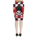 Midi Wrap Pencil Skirt 