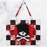 Emo Skull Medium Tote Bag