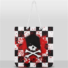 Full Print Rope Handle Tote (Large) 