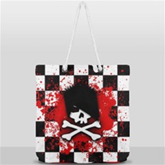 Full Print Rope Handle Tote (Large) 