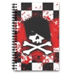 Emo Skull 5.5  x 8.5  Notebook