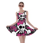 Girly Skull & Crossbones Skater Dress